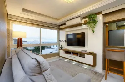 Apartamento Impecável no 9º Andar com 2 Dorms (suíte) e 2 Vagas