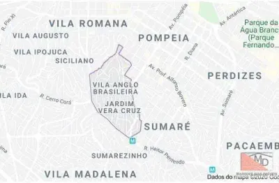 Terreno à venda na Vila Anglo Brasileira, São Paulo 