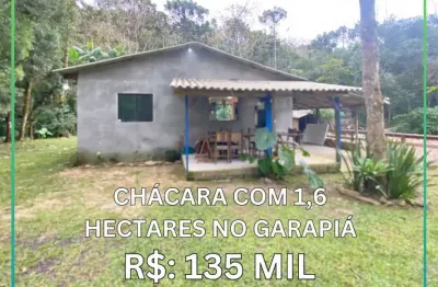 Chácara / sítio com 2 quartos à venda na estrada do garapiá, barra do ouro, maquiné por r$ 135.000