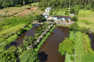 Chácara / sítio com 2 quartos à venda na estrada do mundo novo, 4, mundo novo, maquiné por r$ 250.000