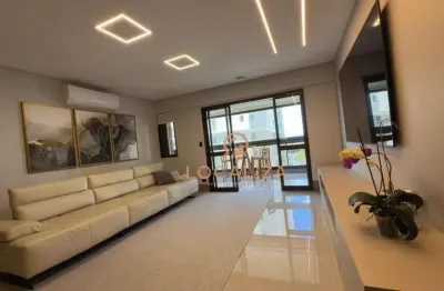 Apartamento MOBILIADO!! Com Alexa, avalia troca!!   com 4 dorms sendo 3 suítes à venda, 143 m² por R$ 2.000.000 - Aquarius - São José dos Campos/SP