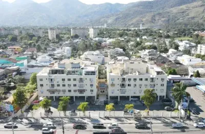 Apartamento, 2 quartos/ suíte, elevador, na estrada da  cachamorra