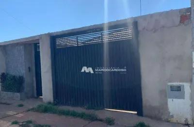 Casa com 2 dormitórios à venda, 44 m² por r$ 200.000,00 - centro - cedral/sp