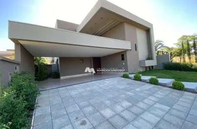 Casa com 4 dormitórios à venda, 266 m² por r$ 3.500.000,00 - quinta do golfe 1 - residencial - são josé do rio preto/sp