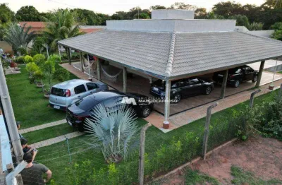Rancho com 2 dormitórios à venda, 260 m² por r$ 450.000,00 - centro - adolfo/sp