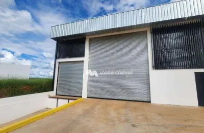 Barracão para alugar, 317 m² por r$ 7.660,01/mês - jardim veneza - são josé do rio preto/sp