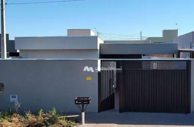 Casa com 3 dormitórios à venda, 90 m² por r$ 299.000,00 - loteamento parque maria serantes - são josé do rio preto/sp