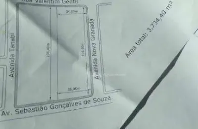 Área à venda, 3700 m² por r$ 4.070.000,00 - eldorado - são josé do rio preto/sp