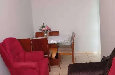 Apartamento com 2 dormitórios à venda, 46 m² por r$ 160.000,00 - residencial macedo teles i - são josé do rio preto/sp