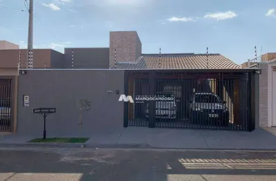 Casa com 3 dormitórios à venda, 120 m² por r$ 450.000,00 - jd california - bady bassitt/sp