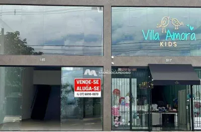 Salão para alugar, 150 m² por r$ 3.560,00/mês - parque das amoras ii - são josé do rio preto/sp