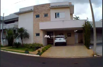 Sobrado com 3 dormitórios à venda, 392 m² por r$ 1.700.000,00 - golden park residence  - mirassol/sp
