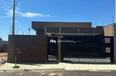 Casa com 3 dormitórios à venda, 130 m² por r$ 520.000 - mais parque - mirassol/sp