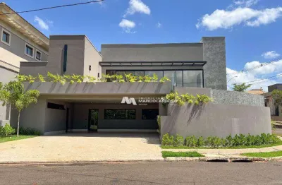 Sobrado com 5 dormitórios à venda, 470 m² por r$ 3.900.000,00 - golden park residence  - mirassol/sp