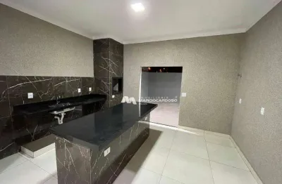 Casa com 3 dormitórios à venda, 110 m² por r$ 550.000,00 - mais parque  - são josé do rio preto/sp