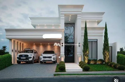 Casa com 3 dormitórios à venda, 220 m² por r$ 1.600.000,00 - quinta do lago residence - são josé do rio preto/sp