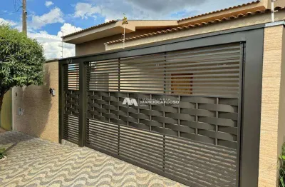 Casa com 3 dormitórios à venda, 160 m² por r$ 590.000,00 - parque residencial j. macedo - são josé do rio preto/sp