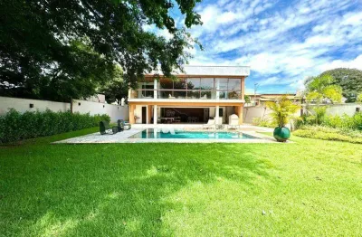 Rancho com 5 dormitórios à venda, 500 m² por r$ 3.500.000,00 - terras da barra - mendonça/sp