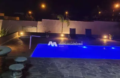 Rancho com 4 dormitórios à venda, 340 m² por r$ 1.350.000,00 - condomínio terra da barra - mendonça/sp