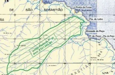 Fazenda com 1 dormitório à venda, 9520000 m² por r$ 45.000.000,00 - ilhabela - ilhabela/sp