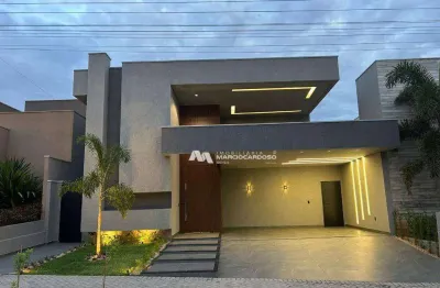 Casa com 3 dormitórios à venda, 213 m² por r$ 1.720.000,00 - quinta do lago - blue lagoon - são josé do rio preto/sp