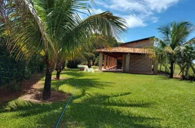 Chácara com 2 dormitórios à venda, 1800 m² por r$ 800.000,00 - estância santa apolônia (zona rural) - são josé do rio preto/sp