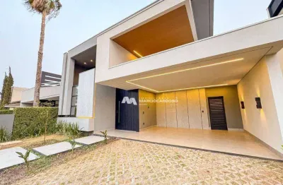 Casa com 3 dormitórios à venda, 248 m² por r$ 2.300.000,00 - village la montagne - são josé do rio preto/sp