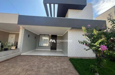 Casa com 3 dormitórios à venda, 140 m² por r$ 850.000,00 - ideal life ecolazer residence - são josé do rio preto/sp