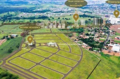 Terreno à venda, 405 m² por r$ 615.000,00 - botanic residence - são josé do rio preto/sp