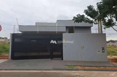 Casa com 3 dormitórios à venda, 115 m² por r$ 530.000,00 - setsul ii - são josé do rio preto/sp