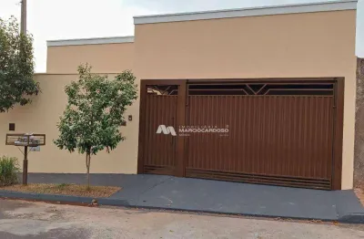 Casa com 3 dormitórios à venda, 170 m² por r$ 420.000 - residencial vila madalena - são josé do rio preto/são paulo