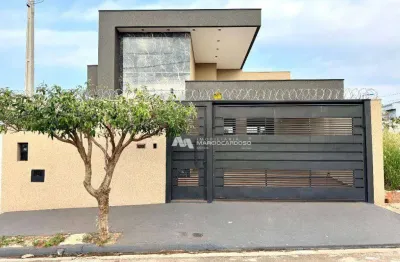 Casa com 3 dormitórios à venda, 131 m² por r$ 650.000 - residencial santa regina - são josé do rio preto/sp