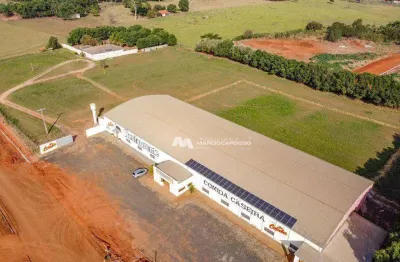 Barracão à venda, 2280 m² por r$ 6.000.000,00 - zona rural - nhandeara/sp