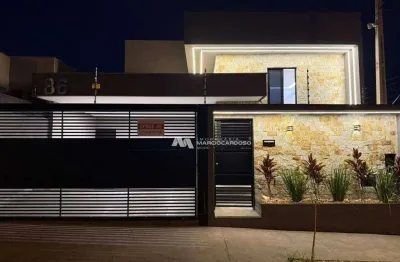 Casa com 3 dormitórios à venda, 126 m² por r$ 750.000,00 - setsul ii - são josé do rio preto/sp
