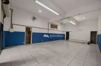 Salão para alugar, 76 m² por r$ 2.130,00/mês - zé menino - são josé do rio preto/sp