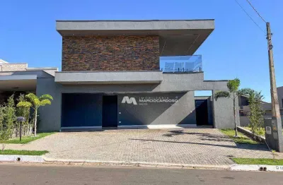 Sobrado com 3 dormitórios para alugar, 389 m² por r$ 10.264,00/mês - recanto do lago - são josé do rio preto/sp