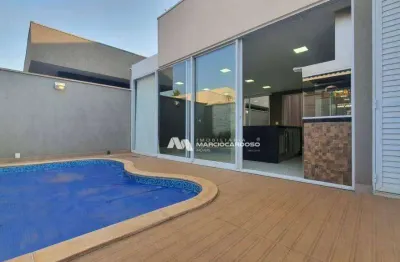 Casa com 3 dormitórios para alugar, 255 m² por r$ 9.617,50/mês - parque residencial damha v - são josé do rio preto/sp