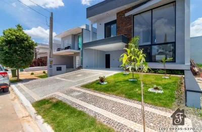 Casa em condomínio fechado com 3 quartos à venda na avenida santana, 1990, parque ortolândia, hortolândia por r$ 1.950.000