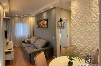 Apartamento com 2 quartos à venda na rua ariovaldo luís mazon, 81, chácara santa antonieta (nova veneza), sumaré, 53 m2 por r$ 233.000