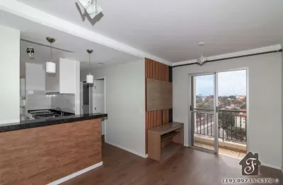 Apartamento com 2 quartos à venda na avenida das amoreiras - de 3752/3753 a 4020/4021, 4001, vila mimosa, campinas, 55 m2 por r$ 300.000