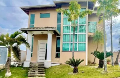 Casa em condomínio fechado com 5 quartos à venda na rua siriema, 594, jardim itapoan, monte mor, 285 m2 por r$ 1.100.000