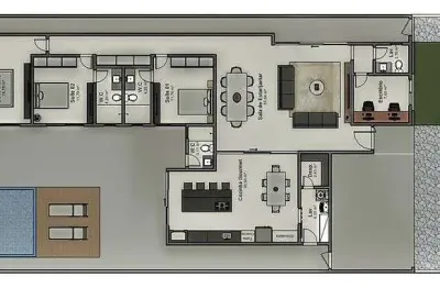 Casa em condomínio fechado com 3 quartos à venda no jardim ypê, paulínia , 243 m2 por r$ 2.050.000