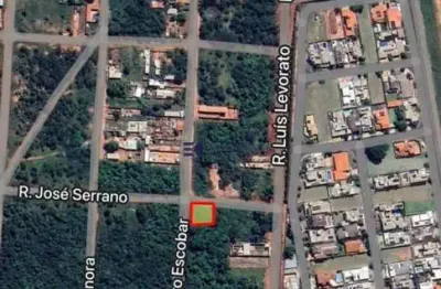 Terreno de esquina para venda com 540 m² em jardim marabá, bauru - sp
