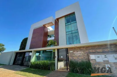 Apartamento com 1 dormitório à venda, 38 m² por r$ 350.000,00 - arboria studios & residence - foz do iguaçu/pr