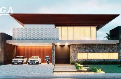 Sobrado com 4 dormitórios à venda, 760 m² por r$ 9.508.375,00 - village iguassu golf residence - foz do iguaçu/pr