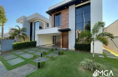 Sobrado com 4 dormitórios à venda, 288 m² por r$ 2.390.000,00 - condomínio terras alpha ii - foz do iguaçu/pr