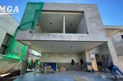 Sobrado com 4 dormitórios à venda, 320 m² por r$ 3.100.000,00 - condomínio horizontal quinta do sol - foz do iguaçu/pr