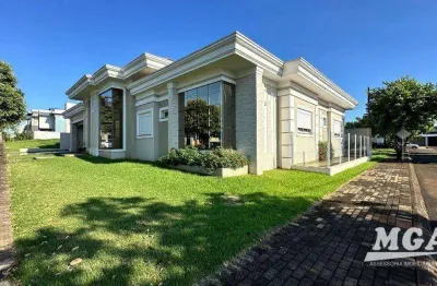 Casa com 3 dormitórios à venda, 243 m² por r$ 1.690.000,00 - condomínio residencial safira - foz do iguaçu/pr