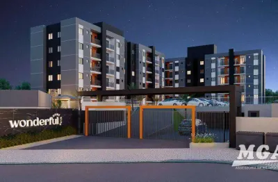 Apartamento com 2 dormitórios à venda por r$ 367.000,00 - wonderful home club - foz do iguaçu/pr