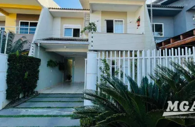 Sobrado com 3 dormitórios à venda, 143 m² por r$ 690.000,00 - jardim panorama ii - foz do iguaçu/pr